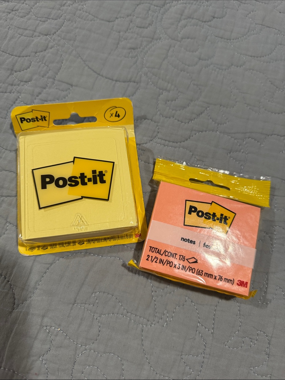 Sticky Notes Pack — Yellow & Pink
